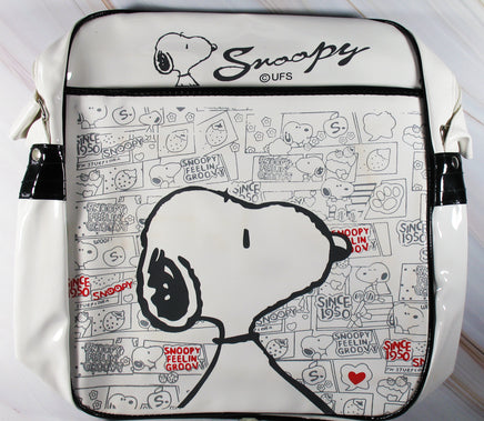 Snoopy Glossy Vinyl Shoulder Purse - snoopn4pnuts.com