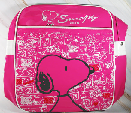 Snoopy Glossy Vinyl Shoulder Purse - snoopn4pnuts.com