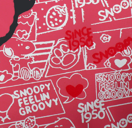 Snoopy Glossy Vinyl Shoulder Purse - snoopn4pnuts.com