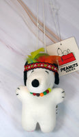 Snoopy Vintage Indian Mini Plush Hanging Doll (New But Near Mint)