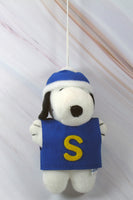 Snoopy Vintage Mini Plush Hanging Doll