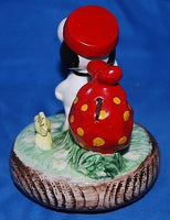 Snoopy Hobo Musical and Rotating Figurine - Plays "Born Free" - snoopn4pnuts.com