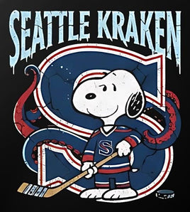 Professional Hockey Indoor/Outdoor Waterproof Vinyl Decal - Seattle Kraken