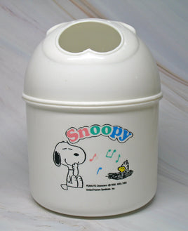 Snoopy Tabletop Trash / Waste Container - snoopn4pnuts.com