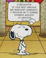 Snoopy Vintage Thank You Cards - snoopn4pnuts.com