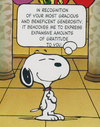 Snoopy Vintage Thank You Cards - snoopn4pnuts.com