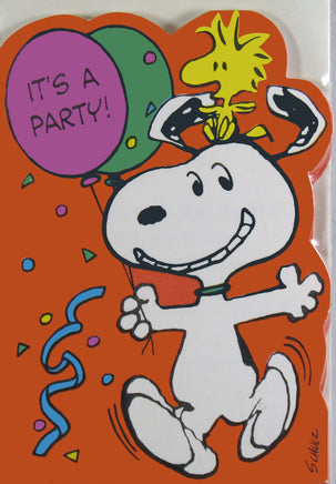 Snoopy Vintage Party Invitations - snoopn4pnuts.com