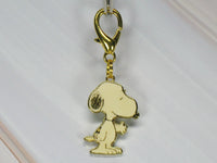 Snoopy Holographic Gold - Tone Zipper Pull - snoopn4pnuts.com