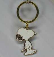 Snoopy Gold - Tone Key Chain - snoopn4pnuts.com
