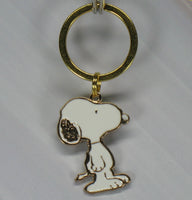 Snoopy Gold-Tone Key Chain