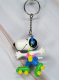 Snoopy Roller Skating PVC Key Chain