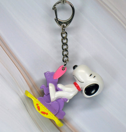 Snoopy Rocking Horse PVC Key Chain - snoopn4pnuts.com