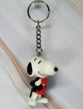 Snoopy Wearing Tux PVC Key Chain - snoopn4pnuts.com