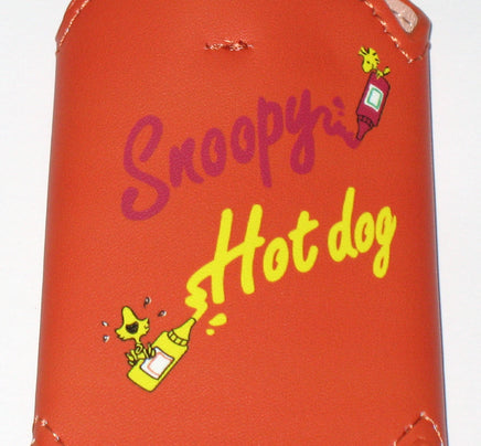Snoopy Hot Dog and Bun - Shaped Faux Leather Key Holder - snoopn4pnuts.com
