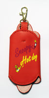 Snoopy Hot Dog and Bun - Shaped Faux Leather Key Holder - snoopn4pnuts.com