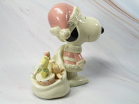 Lenox Snoopy Claus Fine China Figurine With 24K Gold Accents - snoopn4pnuts.com