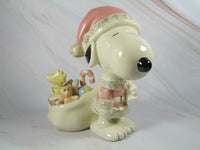 Lenox Snoopy Claus Fine China Figurine With 24K Gold Accents - snoopn4pnuts.com