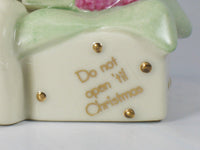 Lenox A Surprise For Snoopy Fine China Ornament With 24K Gold Accents (Writing On Box Lid) - snoopn4pnuts.com
