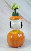 Snoopy Jack - O - Lantern Halloween Ceramic Soap / Lotion Dispenser - snoopn4pnuts.com