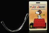 Snoopy Flying Ace Airlines Melamine Luggage Tag