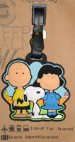 Peanuts PVC Luggage Tag With Raised Graphics - The Gang