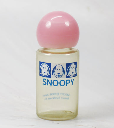 Snoopy Vintage Mini Perfume Bottle (Empty - For Display Only) - Cute Collectible! - snoopn4pnuts.com