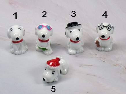 Snoopy Mini Glossy Resin Figurine - snoopn4pnuts.com