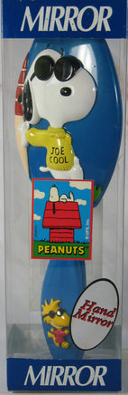 Snoopy Joe Cool Hand Mirror With Raised Images On Back