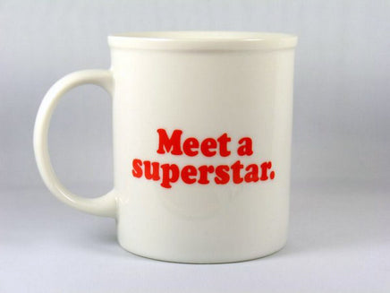 Snoopy Vintage Mug - "Meet A Superstar"