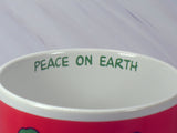 Snoopy Vintage Christmas Mug - Peace On Earth