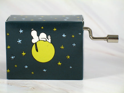 Charles M. Schulz Museum Music Box With Hand Crank - ON SALE! - snoopn4pnuts.com