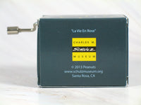 Charles M. Schulz Museum Music Box With Hand Crank - ON SALE! - snoopn4pnuts.com