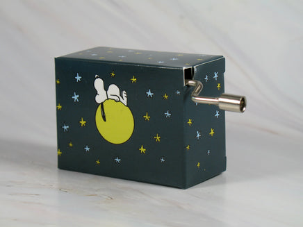 Charles M. Schulz Museum Music Box With Hand Crank - ON SALE! - snoopn4pnuts.com