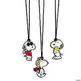 Snoopy Rubber Character Necklace With Satin Cord