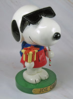 Joe Cool Decorative Wood Christmas Nutcracker (Near Mint)