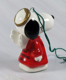1978 Snoopy Angel Christmas Ornament