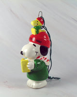 1980 Snoopy Singing Christmas Ornament - snoopn4pnuts.com