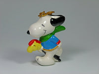 1982 Peanuts Western Series Christmas Ornament - Snoopy Hobby Horse