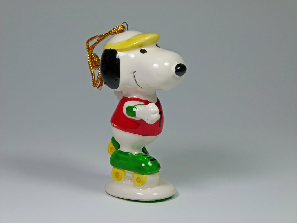 1979 Snoopy Rollerskating Christmas Ornament
