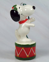 1978 Snoopy On Drum Ornament - snoopn4pnuts.com