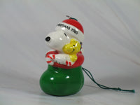 1980 Snoopy In Christmas Stocking Ornament