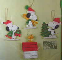 Peanuts Vintage Jeweled Christmas Ornaments Kit - "Snoopy" - snoopn4pnuts.com