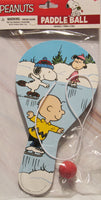 Peanuts Wood Paddle Ball - Fun On The Ice