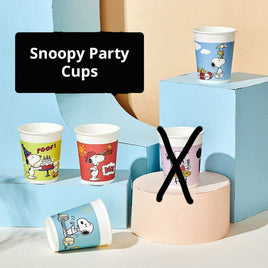 Snoopy Paper Party Cups - snoopn4pnuts.com