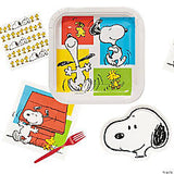 Snoopy Head-Shaped Party Plates