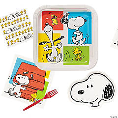 Snoopy And Woodstock Reusable Plastic Table Cover