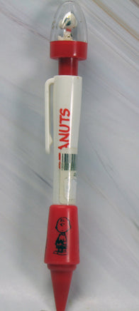 Snoopy Snow Globe Ball Point Pen (No Water In Globe) - snoopn4pnuts.com