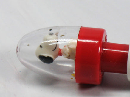 Snoopy Snow Globe Ball Point Pen (No Water In Globe) - snoopn4pnuts.com