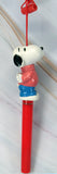 Snoopy Kissing PVC Pen With Lanyard