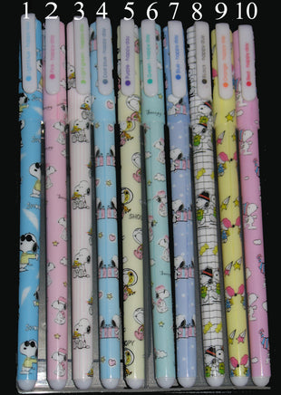 Snoopy Fine Point Ballpoint Pen With Colored Ink (Sold Separately) - snoopn4pnuts.com